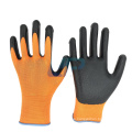 13 Gauge Polyester Liner  Nitrile Rubber Coated Work Gloves with EN388 4122X